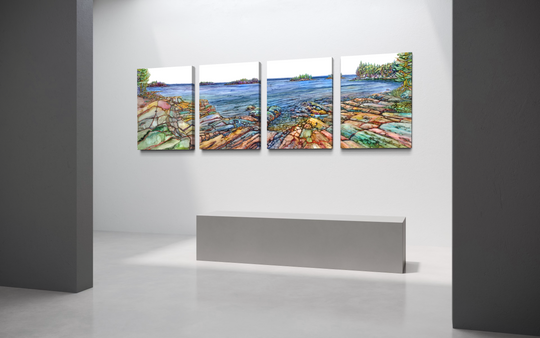 Macbeth Bay — Four-Panel Study