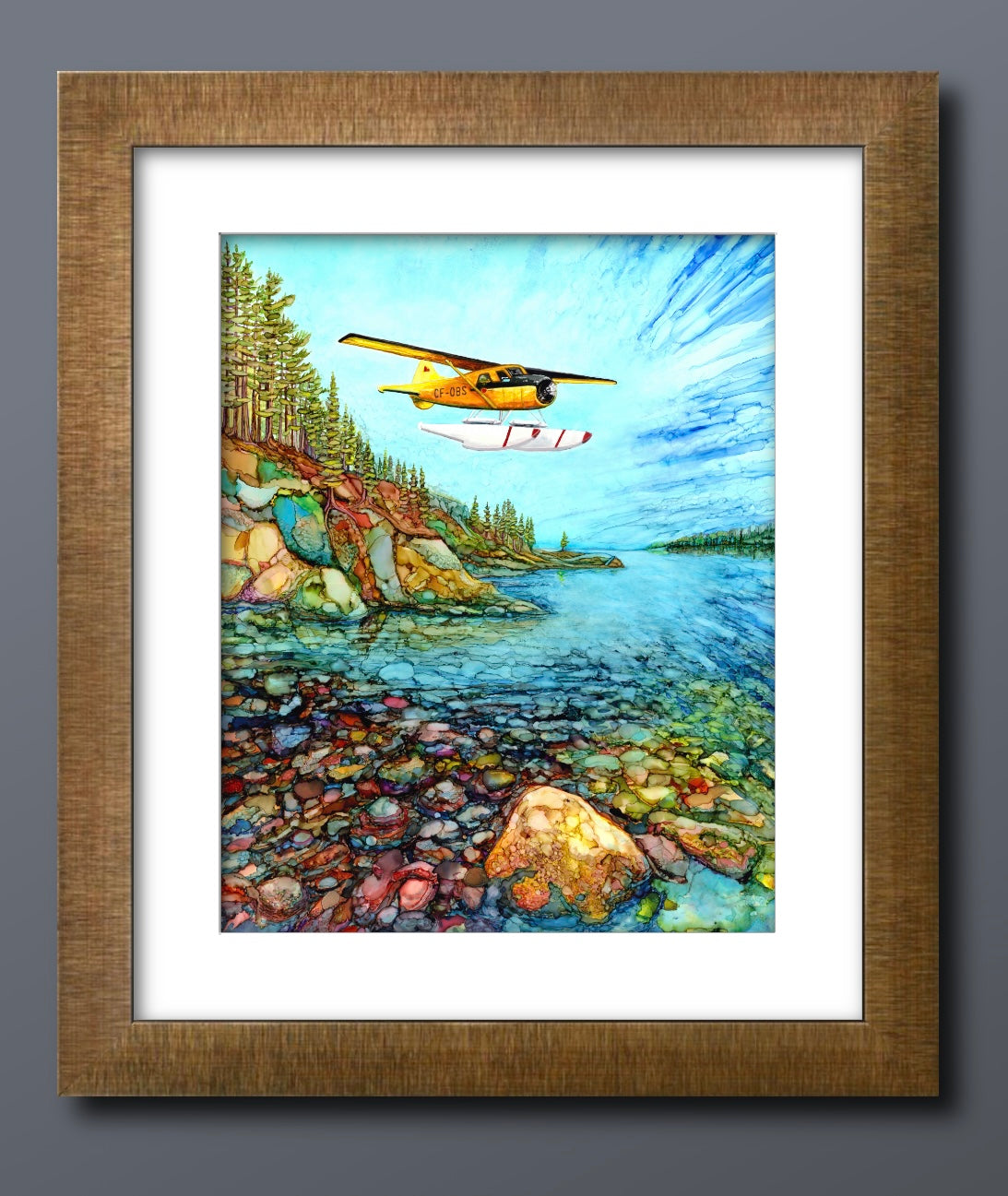 Northern Shore 25 - Beaver Bushplane over Georgian Bay