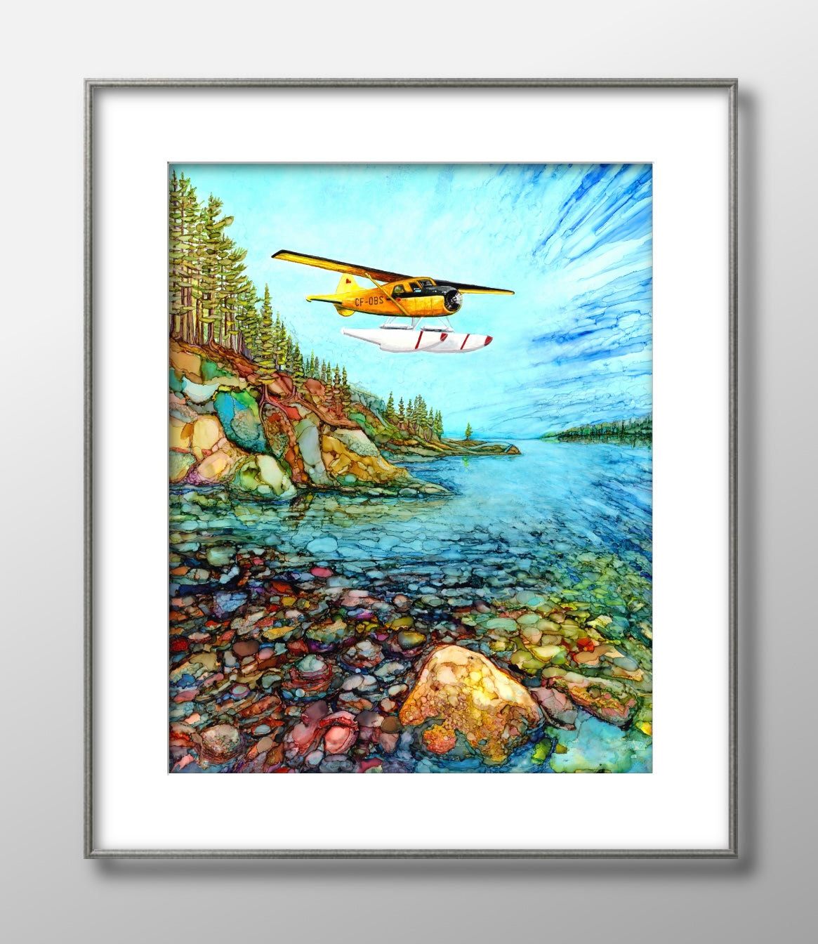 Northern Shore 25 - Beaver Bushplane over Georgian Bay