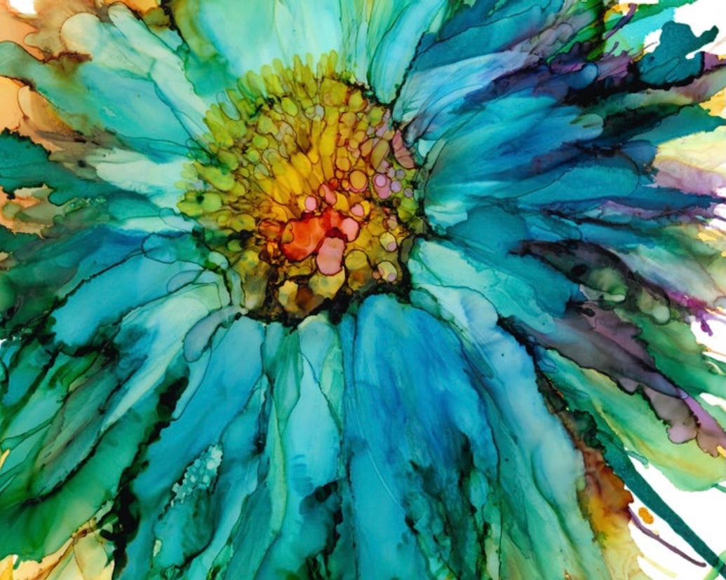 Peacock Petals – Tania Taraniuk-Caputo Studio